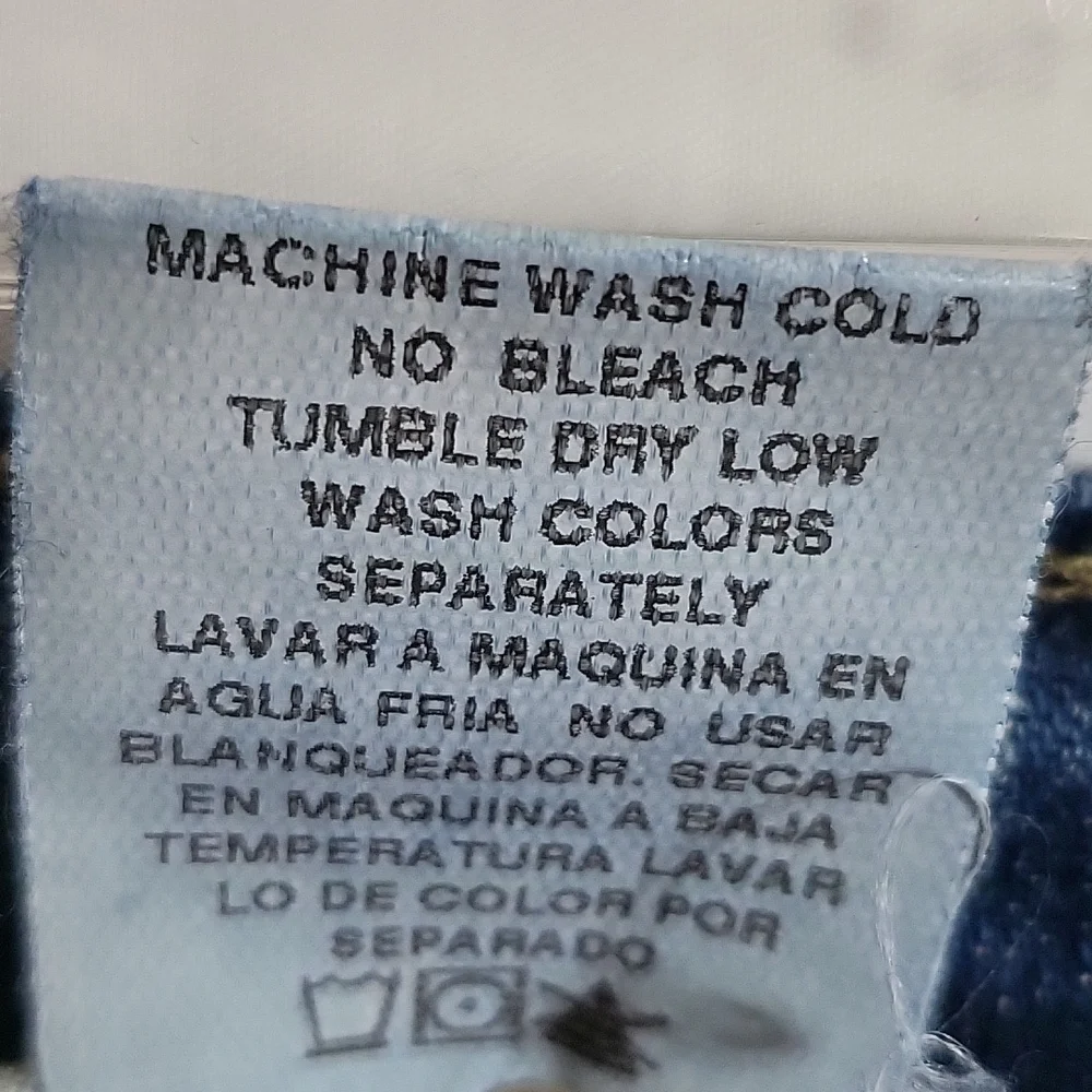 EUC Baby Phat Boot Cut Blue Jeans Size 5 - Picture 6 of 9